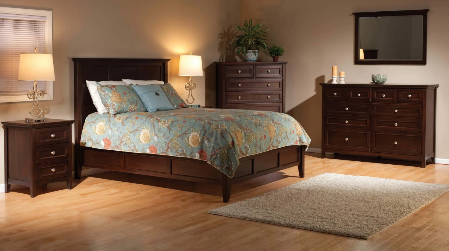 McKenzie 4-Drawer Nightstand, Caffe 4 McKenzie 4-Drawer Nightstand, Caffe - Image 2