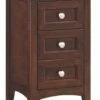 McKenzie Small 3-Drawer Nightstand, Caffe -WALKER EDISON Shop WW McKenzie Caffe 10