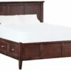 McKenzie Queen Storage Bed, Caffe -WALKER EDISON Shop WW McKenzie Caffe 17