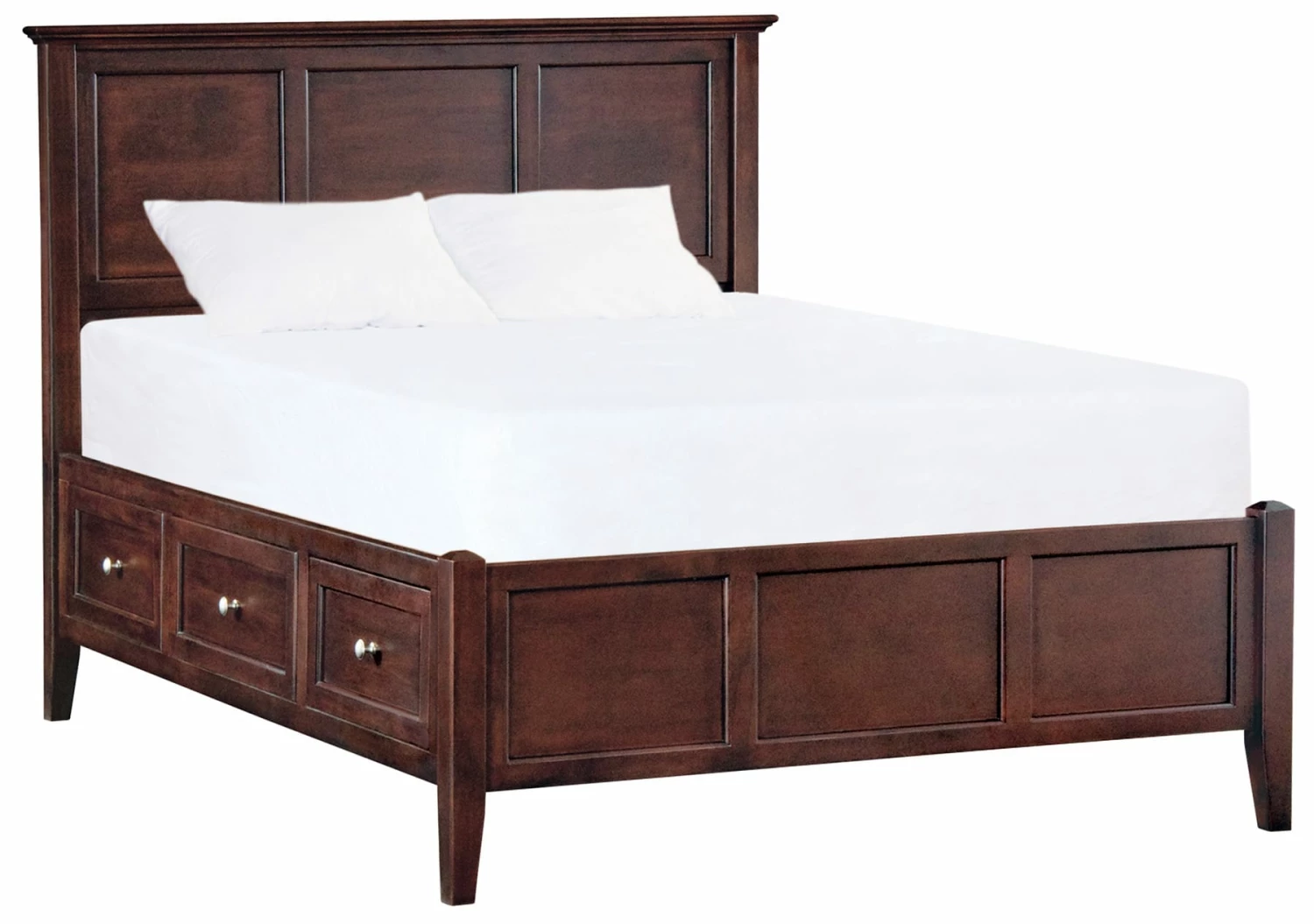 McKenzie Queen Storage Bed, Caffe 3 McKenzie Queen Storage Bed, Caffe