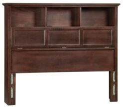 McKenzie Queen Bookcase Headboard, Caffe