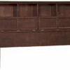 McKenzie King Bookcase Headboard, Caffe -WALKER EDISON Shop WW McKenzie Caffe 31