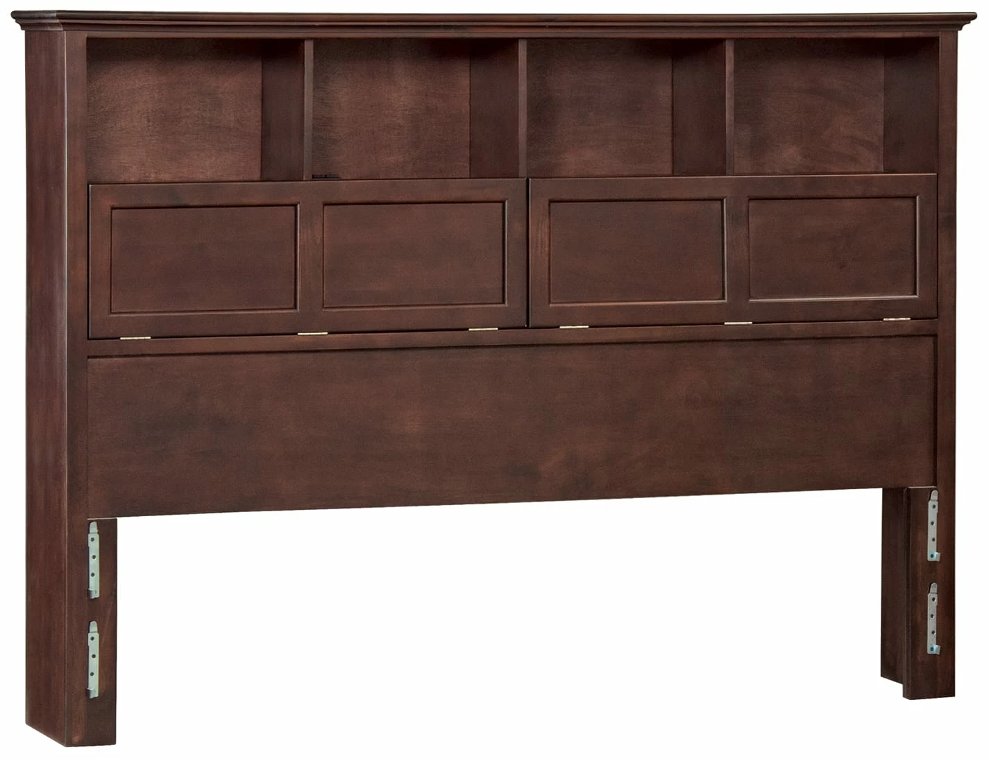 McKenzie King Bookcase Headboard, Caffe 3 McKenzie King Bookcase Headboard, Caffe