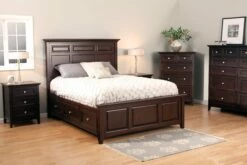 McKenzie Small 3-Drawer Nightstand, Caffe -WALKER EDISON Shop WW McKenzie Caffe 50 2