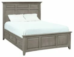McKenzie Queen Mantel Storage Bed, Fieldstone