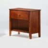 Zest 1 Drawer Nightstand 2 Zest 1 Drawer Nightstand -WALKER EDISON Shop YCD ZES 1A CH