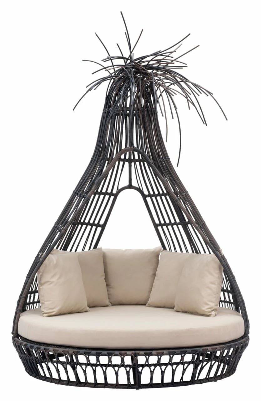 Tangalle Daybed Brown 5 Tangalle Daybed Brown - Image 3