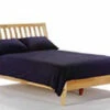 K Series Nutmeg Natural Platform Bed -WALKER EDISON Shop nutmeg natural