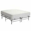 NYC Deal 9 Inch Plush Mattress With Metal Bed Frame & Delivery In NYC -WALKER EDISON Shop nyc mattress set 2