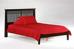 P Series Solstice Dark Chocolate Platform Bed